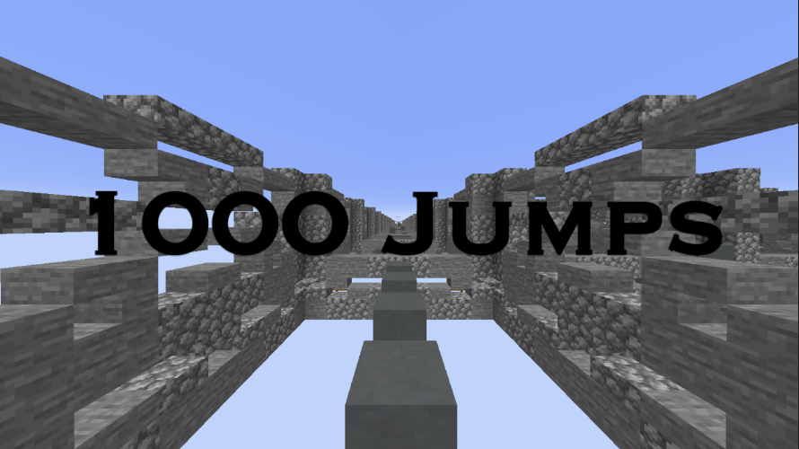 Unduh 1000 Jumps untuk Minecraft 1.16.4